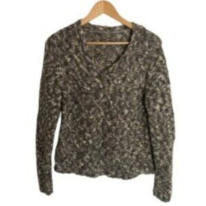 Carlo Colucci Wool Blend V Neck Sweater 38